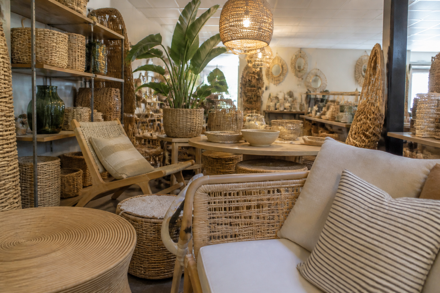 Bali-Ibiza woonaccessoires rotan